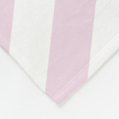 Aangepaste tapeportmandje fleece deken (Hoek)