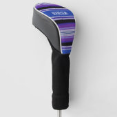 Aangepaste taperedrive voor tapepatroon golfheadcover (Schuin)