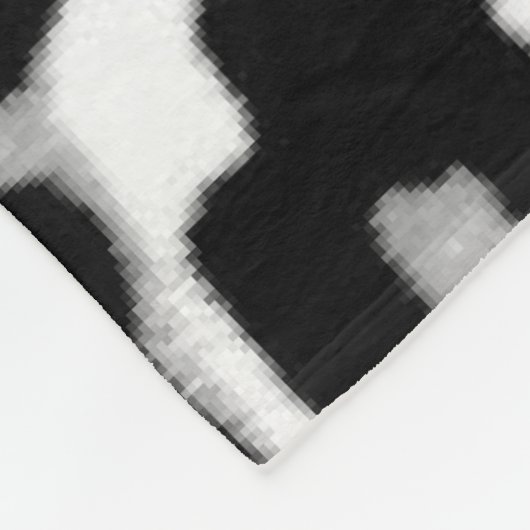 Aangepaste tapes en luipaard fleece deken (Hoek)