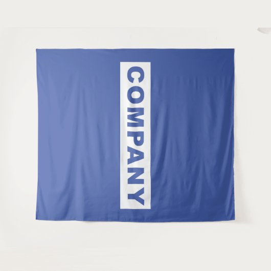 Aangepaste Tapijt Zakelijk Logo Bedrijf Wandkleed (Voorkant (horizontaal))