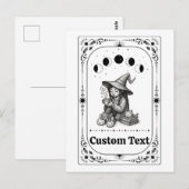 Aangepaste Tarot Astrologie Magische Whimsical Voo Briefkaart (Voorkant / Achterkant)