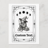 Aangepaste Tarot Astrologie Magische Whimsical Voo Briefkaart (Voorkant)