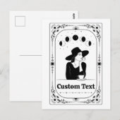 Aangepaste Tarot Astrologie Voorspelling Magie Die Briefkaart (Voorkant / Achterkant)