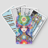 Aangepaste TAROT Deck Voeg uw eigen foto Graphic D Pokerkaarten (Achterkant)