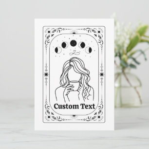Aangepaste Tarot Feministische Magische Mystieke D Kaart