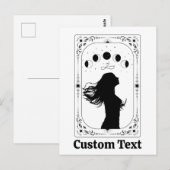 Aangepaste Tarot Hemel Astrologie Voorspelling Mag Briefkaart (Voorkant / Achterkant)