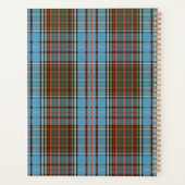 Aangepaste Tartan Clan Anderson spelerscontrole Planner (Achterkant)