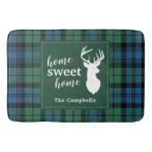 Aangepaste Tartan Kerstmis Campbell Pset Badmat (Voorkant)