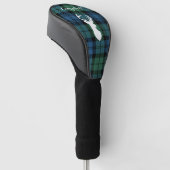 Aangepaste Tartan Kerstmis Campbell Pset Golfheadcover (Schuin)