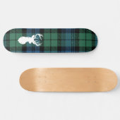 Aangepaste Tartan Kerstmis Campbell Pset Persoonlijk Skateboard (Horizontaal)
