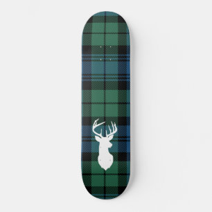 Aangepaste Tartan Kerstmis Campbell Pset Persoonlijk Skateboard