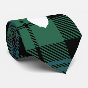 Aangepaste Tartan Kerstmis Campbell Pset Stropdas