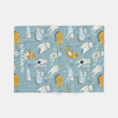 Aangepaste tas fleece deken (Voorkant (Horizontaal))