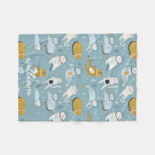 Aangepaste tas fleece deken (Voorkant (Horizontaal))