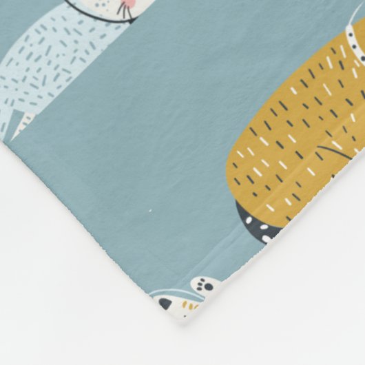 Aangepaste tas fleece deken (Hoek)