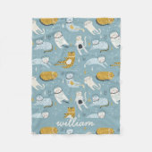 Aangepaste tas fleece deken (Voorkant)