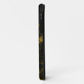 Aangepaste tas voor zwarte en gouden marmer Case-Mate iPhone case (Achterkant/links)