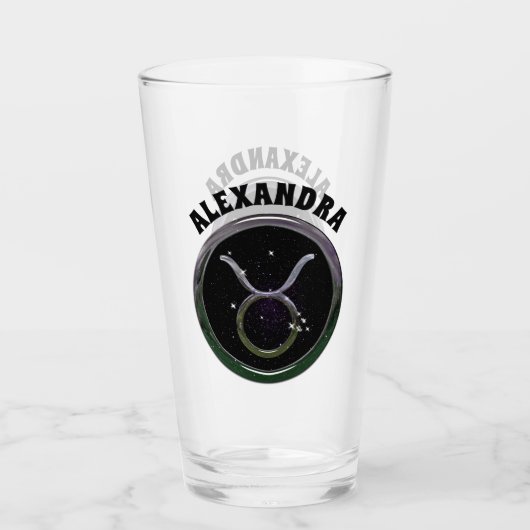 Aangepaste Taurus Glas (Voorkant)