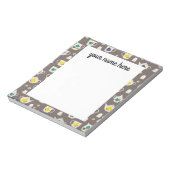 Aangepaste tea Lover-laptop Notitieblok (Linkerzijde)