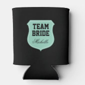 Aangepaste Team Bruid koelboxxen voor bruiloft Blikjeskoeler (Achterkant)