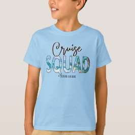 Aangepaste Teamgenoot Titel Cruise Squad T-shirt