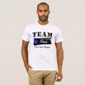 Aangepaste teamnaam - Colon Cancer T-shirt (Voorkant volledig)