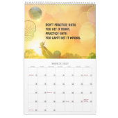 Aangepaste teamnaam gepersonaliseerde netbal kalender (Mar 2027)