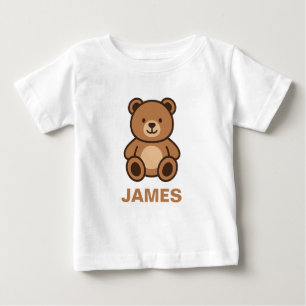 Aangepaste Teddy Bear Naam Ontwerp Gepersonaliseer