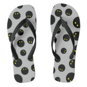 Aangepaste teenslippers met een grappig patroon me (Voetbed)