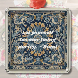 Aangepaste Tegel Nowruz Iraans Nieuwjaar Gift Metalen Ornament