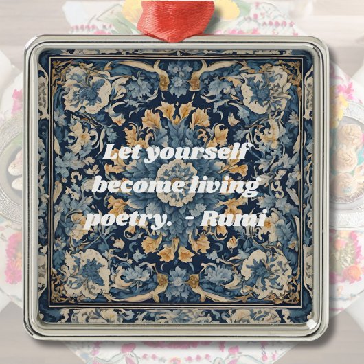 Aangepaste Tegel Nowruz Iraans Nieuwjaar Gift Metalen Ornament