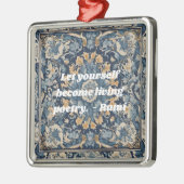 Aangepaste Tegel Nowruz Iraans Nieuwjaar Gift Metalen Ornament (Links)