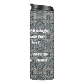 Aangepaste  Tegel Nowruz Iraans Nieuwjaar Gift Thermosbeker (Geroteerd rechts)