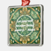Aangepaste  Tegel Nowruz Perzisch Nieuwjaar Gift Metalen Ornament (Links)