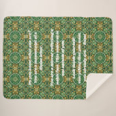 Aangepaste Tegel Nowruz Perzisch Nieuwjaar Gift Sherpa Deken (Voorkant (horizontaal))