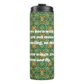 Aangepaste  Tegel Nowruz Perzisch Nieuwjaar Gift Thermosbeker (Voorkant)