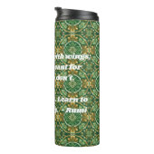 Aangepaste  Tegel Nowruz Perzisch Nieuwjaar Gift Thermosbeker (Geroteerd rechts)