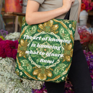 Aangepaste Tegel Nowruz Perzisch Nieuwjaar Gift Tote Bag