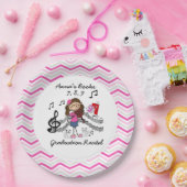 Aangepaste tekenoptie Afbeelding overschrijven Bor Papieren Bordje (Feest)