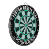 Aangepaste tekentartboard dartbord (Voorkant Links)