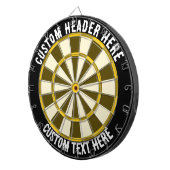 Aangepaste tekentartboard dartbord (Voorkant Rechts)