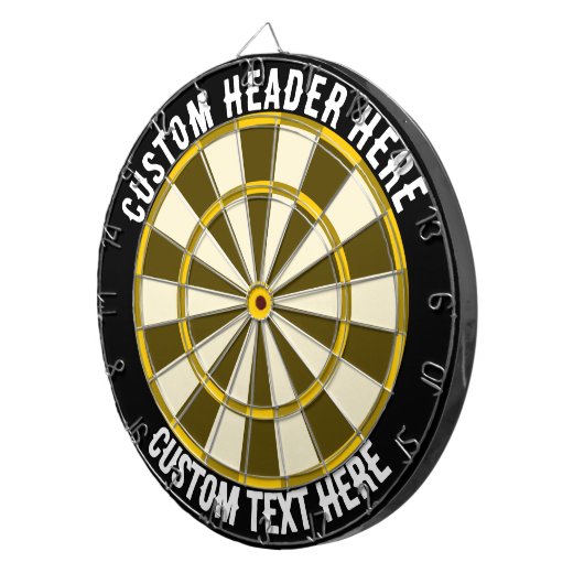 Aangepaste tekentartboard dartbord (Voorkant Rechts)