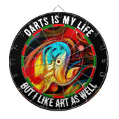 Aangepaste tekentartboard dartbord (Voorkant)