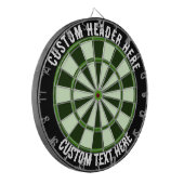 Aangepaste tekentartboard dartbord (Voorkant Links)