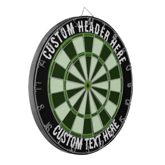 Aangepaste tekentartboard dartbord (Voorkant Links)