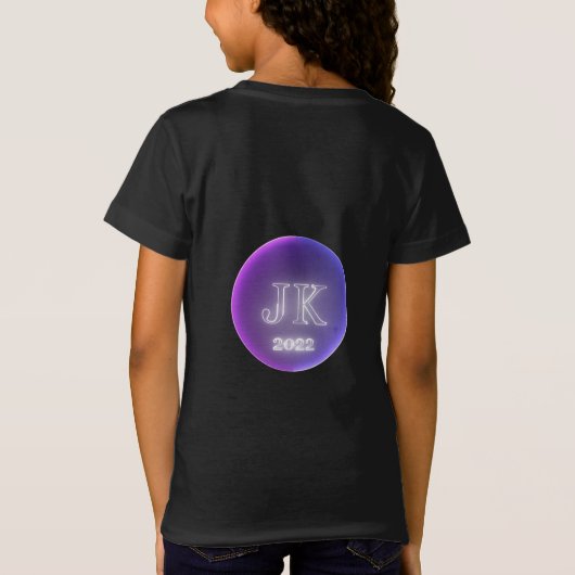 Aangepaste tekst 2022 op de achterzijde van de T-s T-shirt (Achterkant)