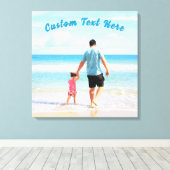 Aangepaste tekst afdrukken op uw fotocanvas (Insitu (Houten vloer))