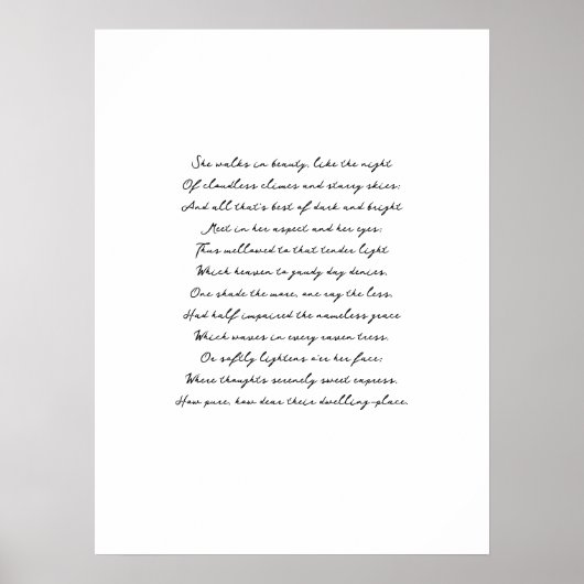 Aangepaste tekst afdrukken, Song Lyrics Art Poster (Voorkant)
