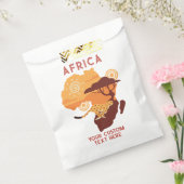 Aangepaste tekst Afrika Bedankzakje (Gezegeld)
