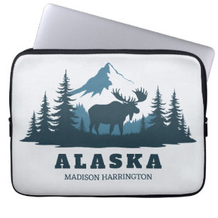 Aangepaste tekst ALASKA Laptop Sleeve